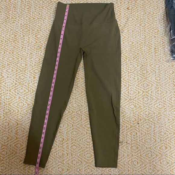 Olive Green 2 piece Workout Set with Athletic Cami Top and Leggings - XL - Picture 9 of 9